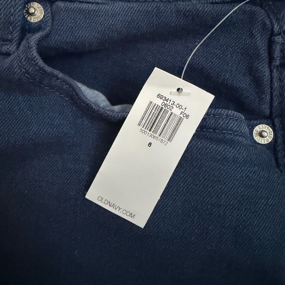 Old Navy Navy Blue Denim Pants - Picture 2 of 5